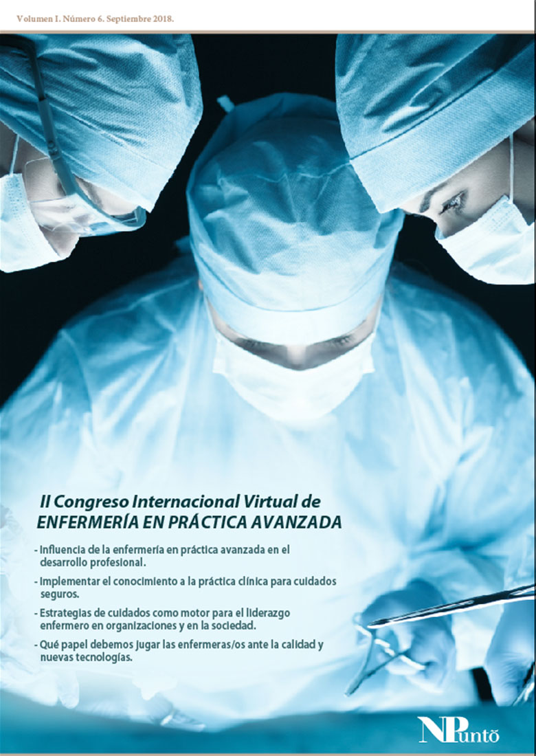 Portada de II Congreso Internacional Virtual de Enfermería en Práctica Avanzada